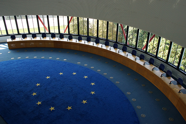 European Commission Courtroom ECHR