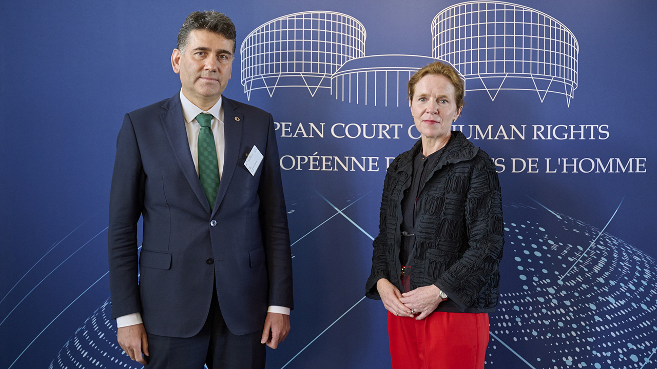 Official visit by Niyazi Acar, Deputy Minister of Justice of Türkiye, to the ECHR