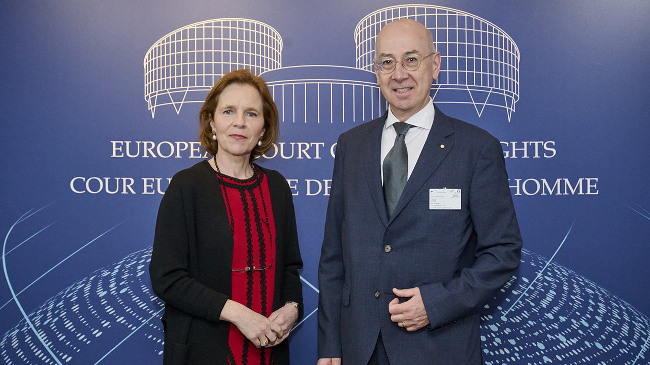 Visite officielle de François Chaix, vice-président du Tribunal fédéral suisse, à la CEDH