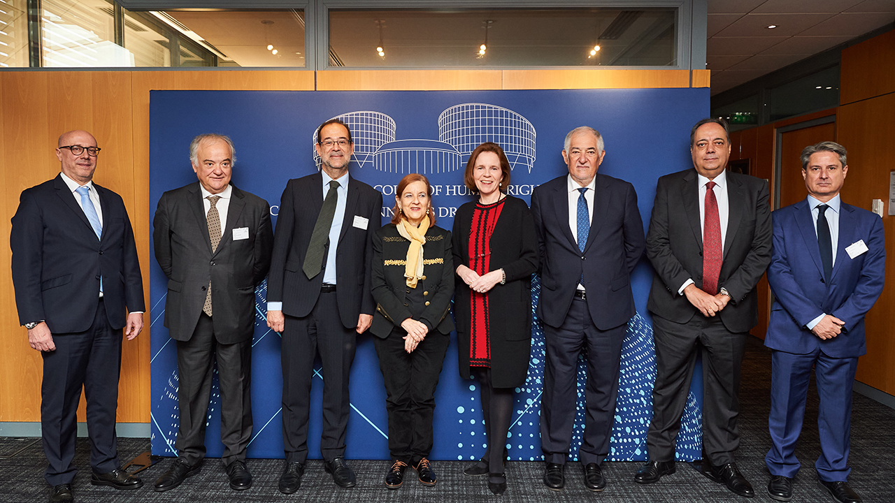 Official visit by a delegation of Judges of the Superior Courts of Spain to the ECHR
