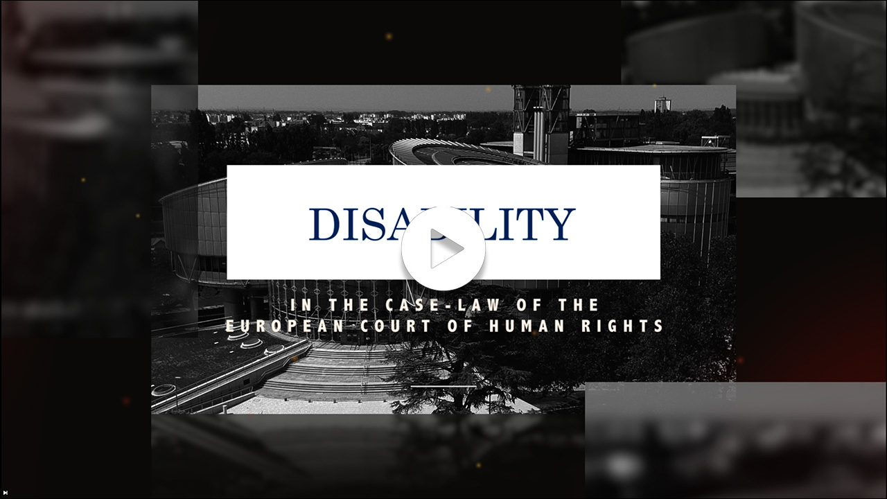 Disability in the case-law of the ECHR