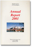 Couverture Rapport annuel 2001
