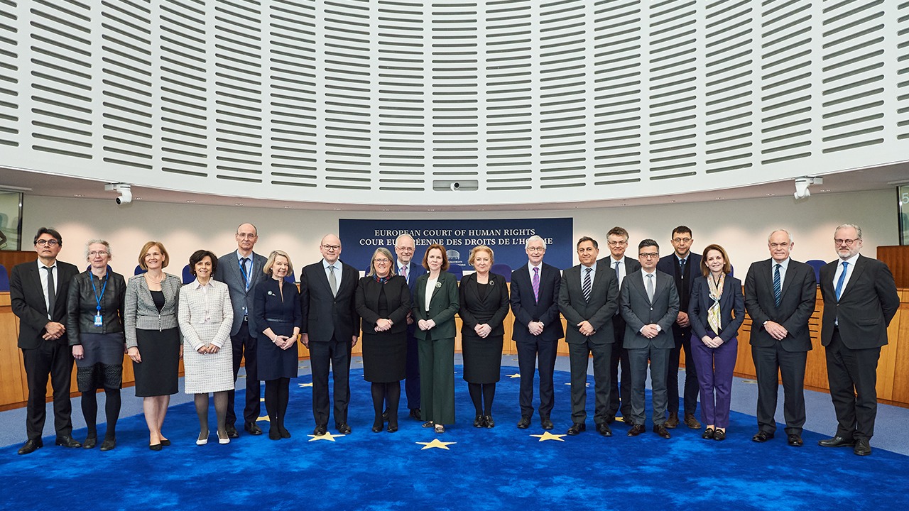 Official visit by a high-level delegation of judges from the United Kingdom Superior Courts to the ECHR