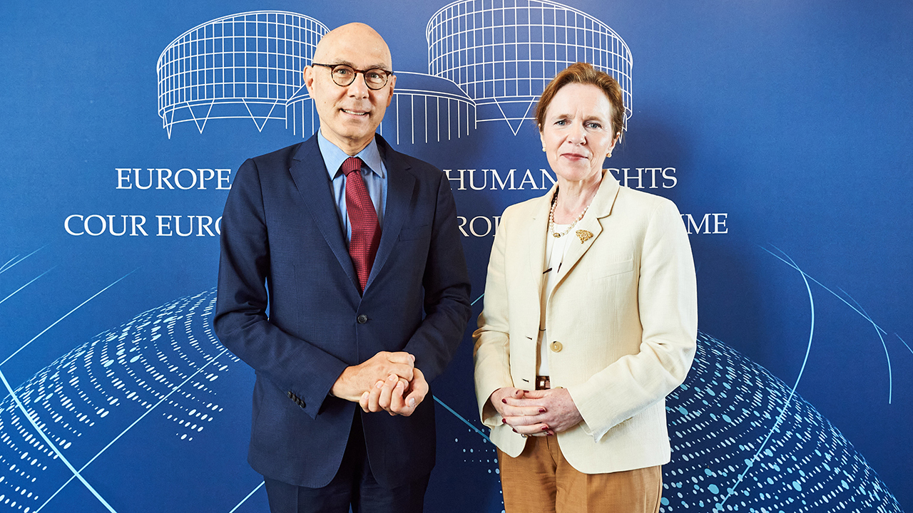 Visite officielle de Volker Türk, Haut-Commissaire des Nations Unies aux droits de l’homme, à la CEDH