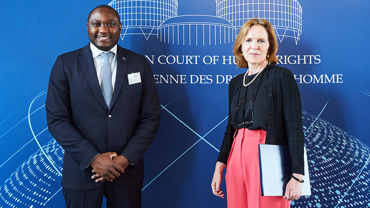 Official visit by Shalten Hato, Minister of Justice of Curaçao, to the ECHR