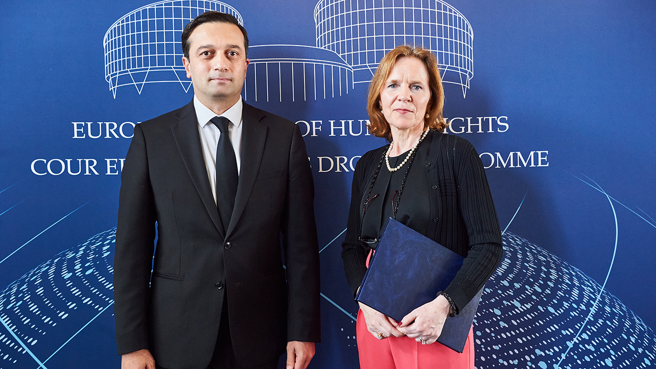 Visit by Levan Ioseliani, Public Defender of Georgia, to the ECHR